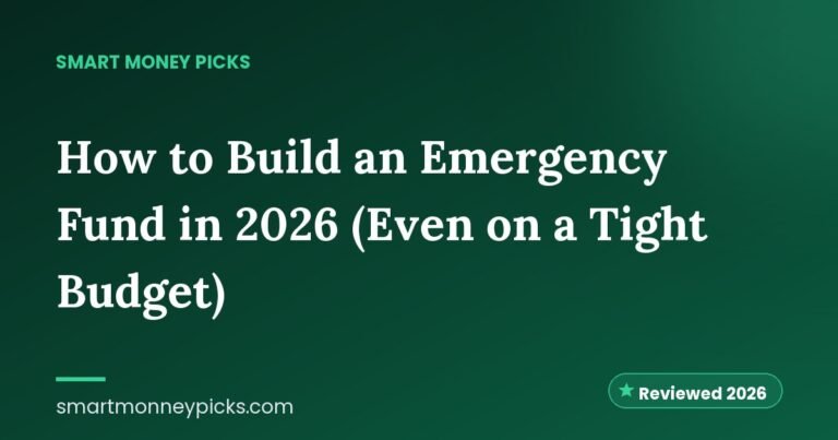 How to Build an Emergency Fund in 2026 (Even on a Tight Budget)