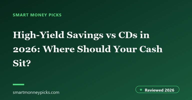 High-Yield Savings vs CDs in 2026: Where Should Your Cash Actually Sit?