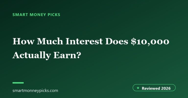 How Much Interest Does $10,000 Earn? (September 2026 Math)